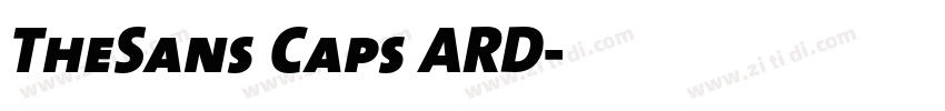 TheSans Caps ARD字体转换 TheSans Caps ARD字体转换